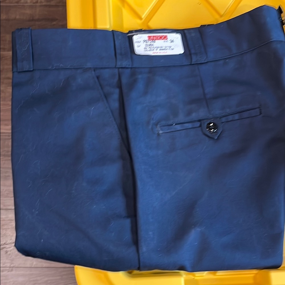 Men's Navy Dress Pants